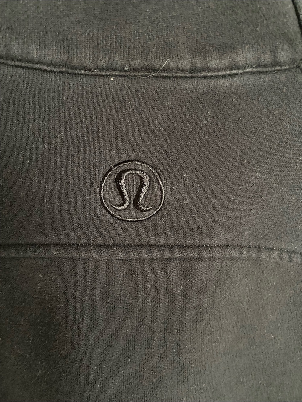 Lululemon Scuba Oversized Half-Zip Hoodie Black XS/S - Picture 5 of 8